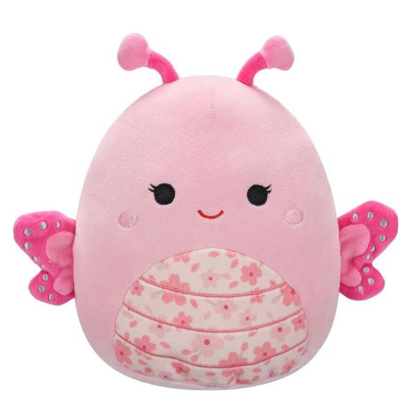SQUISHMALLOWS 7.5 INCH PLUSH - MOGO THE PINK BUTTERFLY - Toyworld Frankston