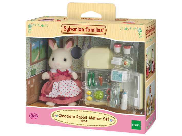 SYLVANIAN FAMILIES - CHOCOLATE RABBIT MOTHER SET - Toyworld Frankston
