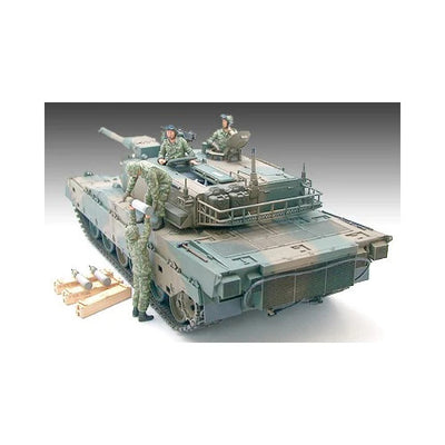 TAMIYA  JAPAN GROUND SELF DEFENSE FORCE TYPE 90 TANK - Toyworld Frankston