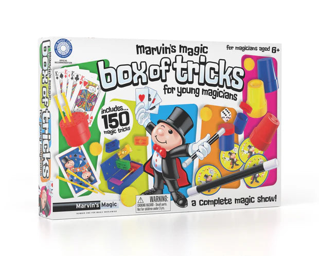 MARVINS MAGIC BOX OF 150 TRICKS