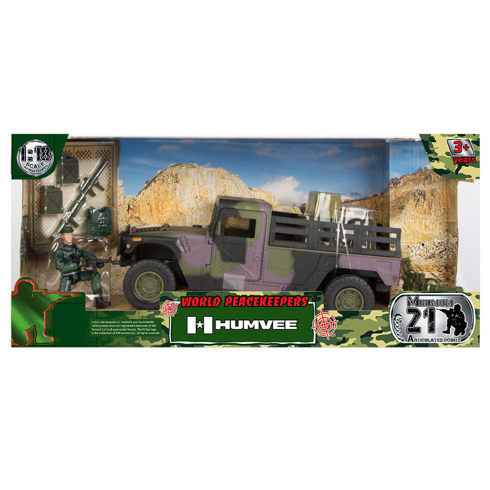 WORLD PEACE KEEPERS - HUMVEE CAMO UTE - Toyworld Frankston