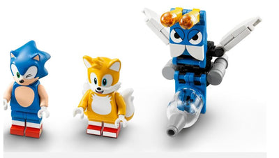 LEGO SONIC THE HEDGEHOG 76991 TAILS' WORKSHOP AND TORNADO PLANE - Toyworld Frankston