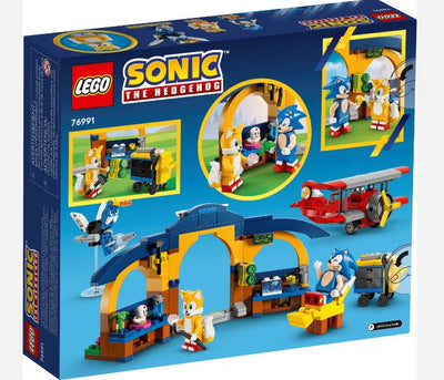 LEGO SONIC THE HEDGEHOG 76991 TAILS' WORKSHOP AND TORNADO PLANE - Toyworld Frankston