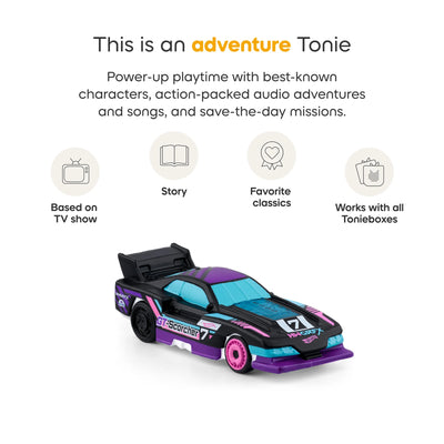 TONIES - AUDIO CHARACTER FOR TONIEBOX -  HOTWHEELS LETS RACE - Toyworld Frankston