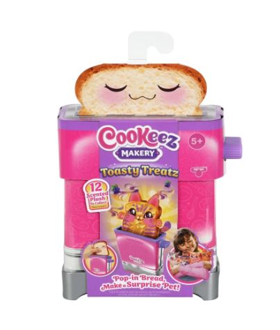 COOKEEZ MAKERY - TOASTY TREATZ - BLIND BOX - SCENTED PLUSH SEASON 1 - Toyworld Frankston