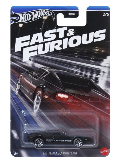 HOT WHEELS FAST & FURIOUS - DE TOMASO PANTERA