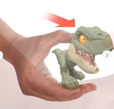 JURASSIC WORLD MIGHTY LITTLE BITERS - TYRANNOSAURUS REX - Toyworld Frankston