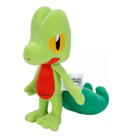 8'' POKEMON PLUSH - TREECKO - Toyworld Frankston