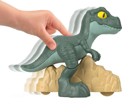IMAGINEXT JURASSIC WORLD REBIRTH - DINO CHARGER TYRRANOSAURUS REX