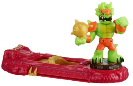 AKEDO BEAST STRIKE MINI BATTLING ACTION WARRIORS - TRICERACHOPS - Toyworld Frankston