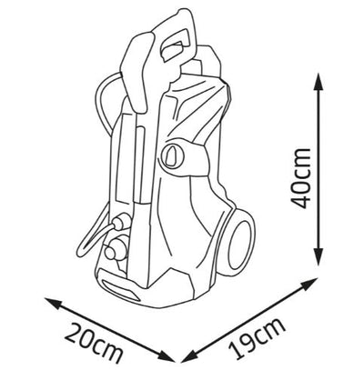 KARCHER K4 HIGH PRESSURE TROLLEY