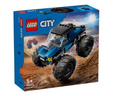 LEGO 60402 BLUE MONSTER TRUCK - Toyworld Frankston
