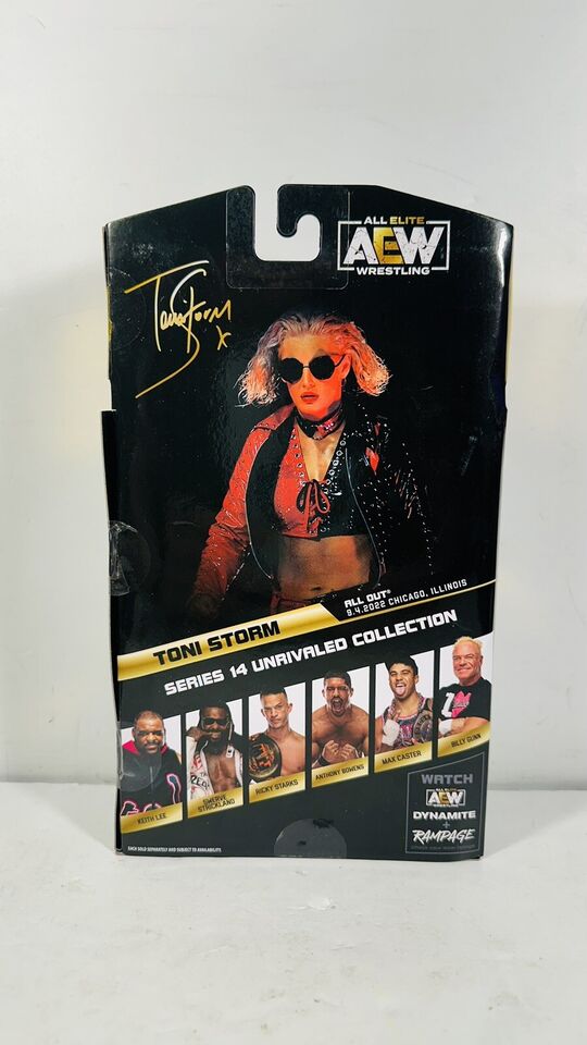 ALL ELITE WRESTLING UNRIVALED #130 TONI STORM ACTION FIGURE