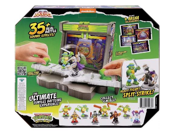 AKEDO TEENAGE MUTANT NINJA TURTLES BATTLE ARENA - Toyworld Frankston