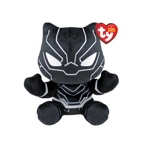 TY BEANIE BABIES - MARVEL - BLACK PANTHER PLUSH - Toyworld Frankston