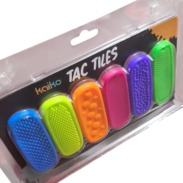 KAIKO - TAC TILES 6 STICK AND PICK SENSORY TILES