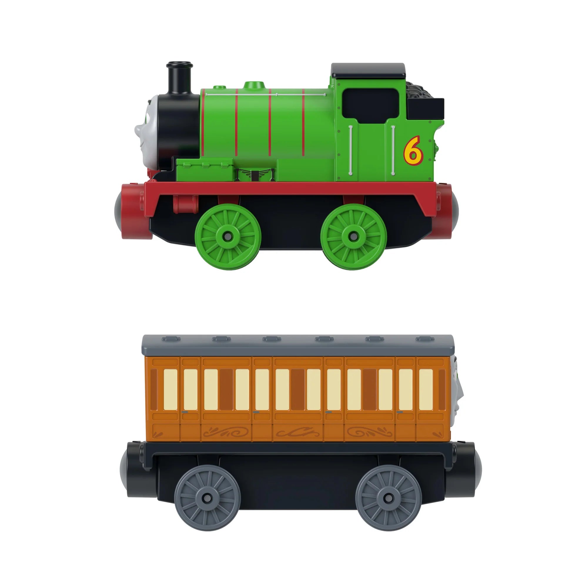 THOMAS AND FRIENDS LARGE METAL ENGINE - PERCY AND CLARABEL