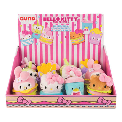 GUND HELLO KITTY & FRIENDS FAST FOOD SURPRISE PLUSH BLIND BOX
