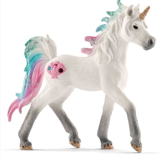 SCHLEICH - SEA UNICORN FOAL - Toyworld Frankston