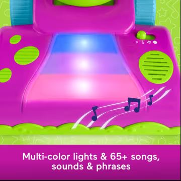 BARNEY'S WORLD CLEAN UP SINGING VACUUM