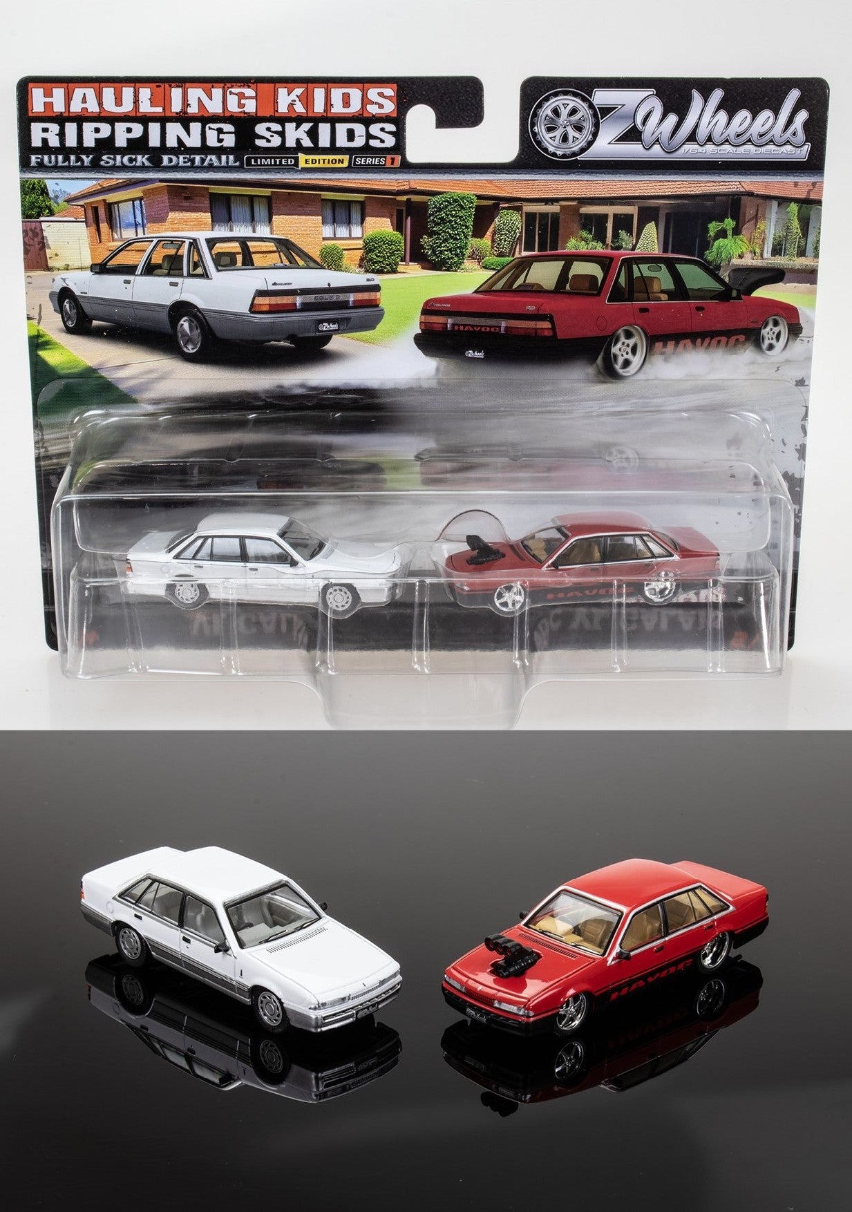 OZ WHEELS RACING LEGENDS - TWIN SETS - VL COMMODORE