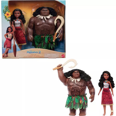 DISNEY MOANA 2 MOANA AND MAUI VOYAGER 2 PACK