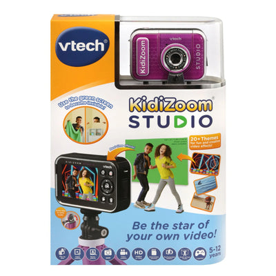 VTECH KIDIZOOM STUDIO HD VIDEO CAMERA PURPLE - Toyworld Frankston