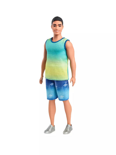 BARBIE FASHIONISTA KEN DOLL #236 WITH BLACK HAIR - Toyworld Frankston