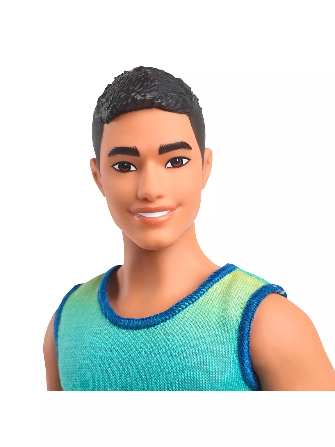 BARBIE FASHIONISTA KEN DOLL #236 WITH BLACK HAIR - Toyworld Frankston