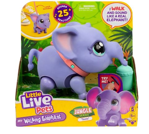LITTLE LIVE PETS - MY WALKING ELEPHANT - Toyworld Frankston