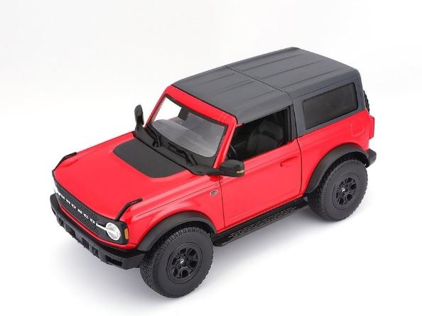 MAISTO SPECIAL EDITION 1:18 2021 FORD BRONCO WILDTRAK RED