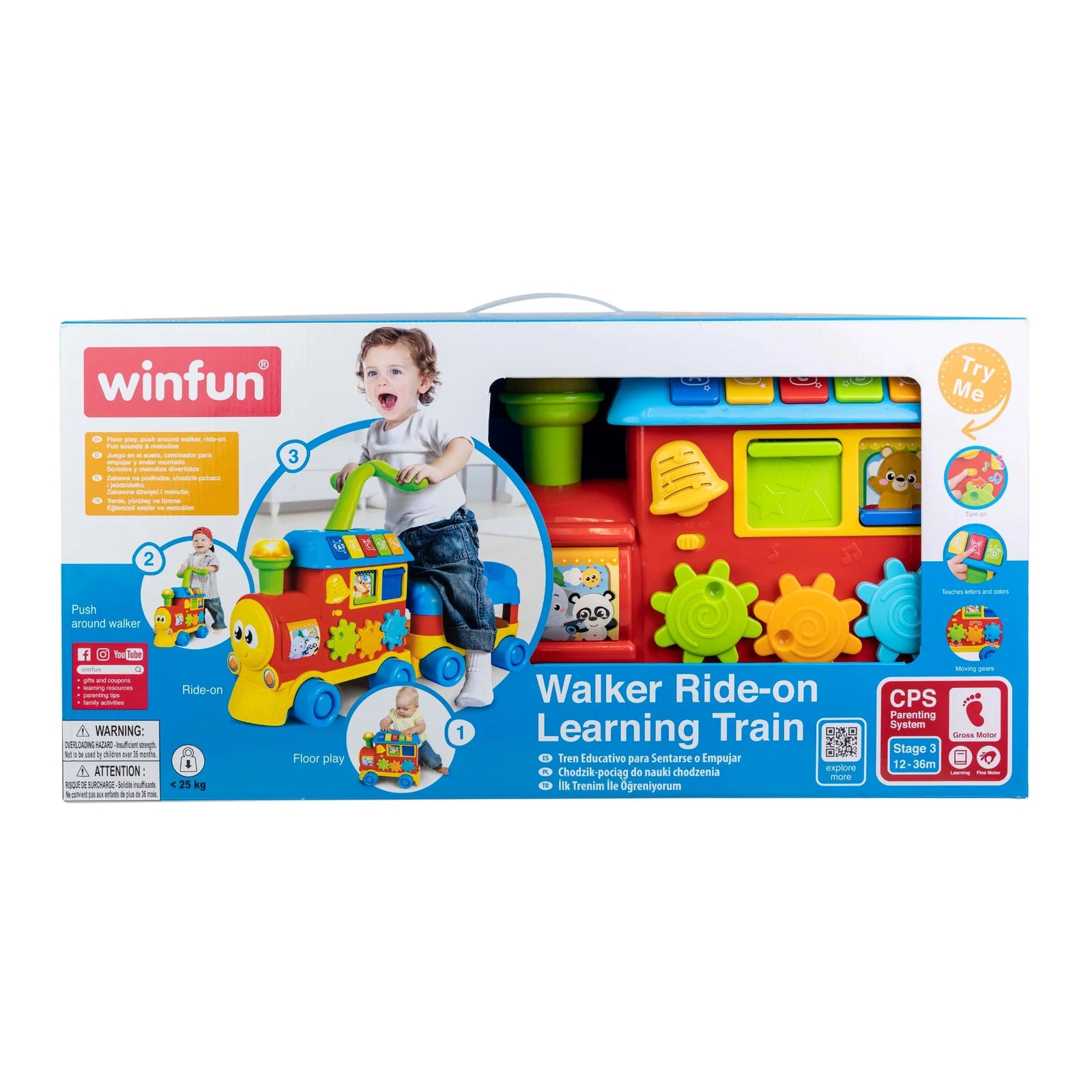 WINFUN WALKER RIDE ON TRAIN - Toyworld Frankston