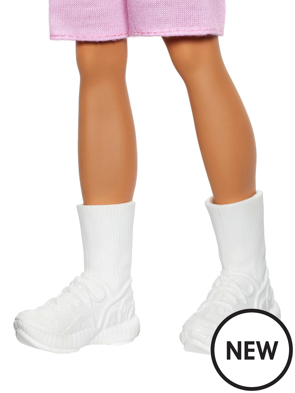BARBIE FASHIONISTA KEN DOLL BLONDE RED/WHITE SHIRT 241 - Toyworld Frankston