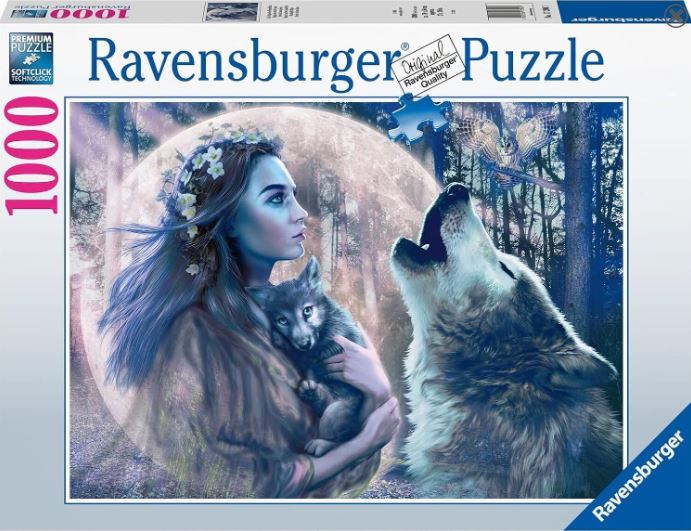 RAVENSBURGER PUZZLE 173907 MOONLIGHT MAGIC 1000 PIECE PUZZLE