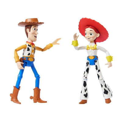 DISNEY PIXAR TOY STORY - WOODY'S ROUNDUP WOODY & JESSIE 2 PACK