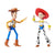 DISNEY PIXAR TOY STORY - WOODY'S ROUNDUP WOODY & JESSIE 2 PACK