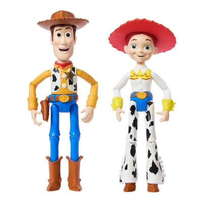 DISNEY PIXAR TOY STORY - WOODY'S ROUNDUP WOODY & JESSIE 2 PACK