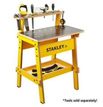 STANLEY JR. - KID'S WOODEN WORKBENCH SET