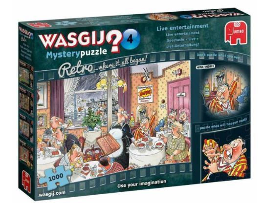 WASGIJ MYSTERY RETRO 4 - LIVE ENTERTAINMENT