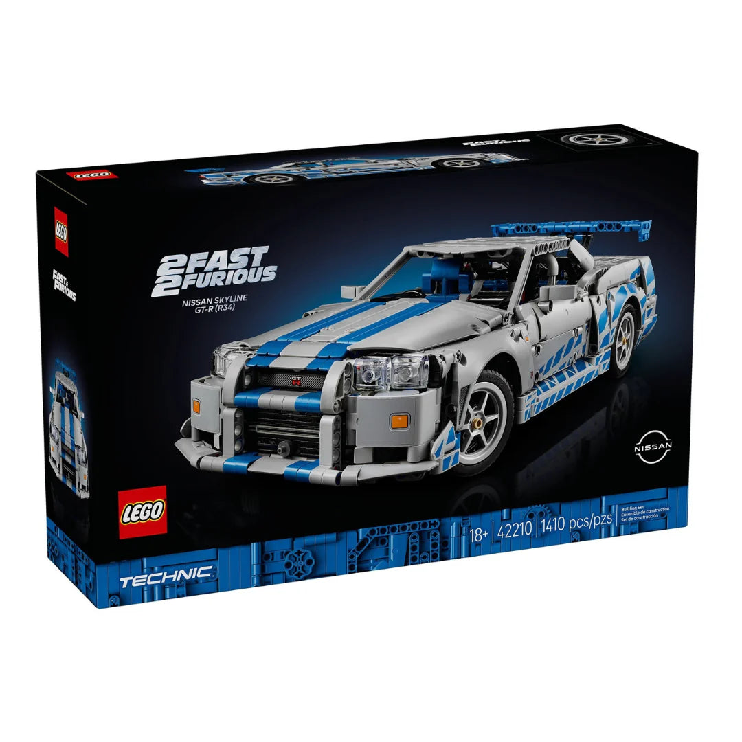 LEGO 42210 TECHNIC - 2 FAST 2 FURIOUS NISSAN SKYLINE G-TR - Toyworld Frankston