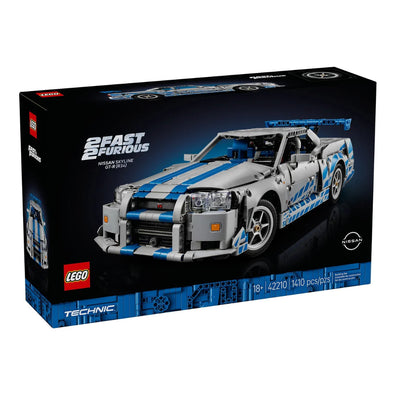 LEGO 42210 TECHNIC - 2 FAST 2 FURIOUS NISSAN SKYLINE G-TR - Toyworld Frankston