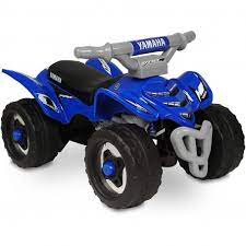 YAMAHA 6 VOLT MINI QUAD RIDE ON BOYS BLUE/GREY