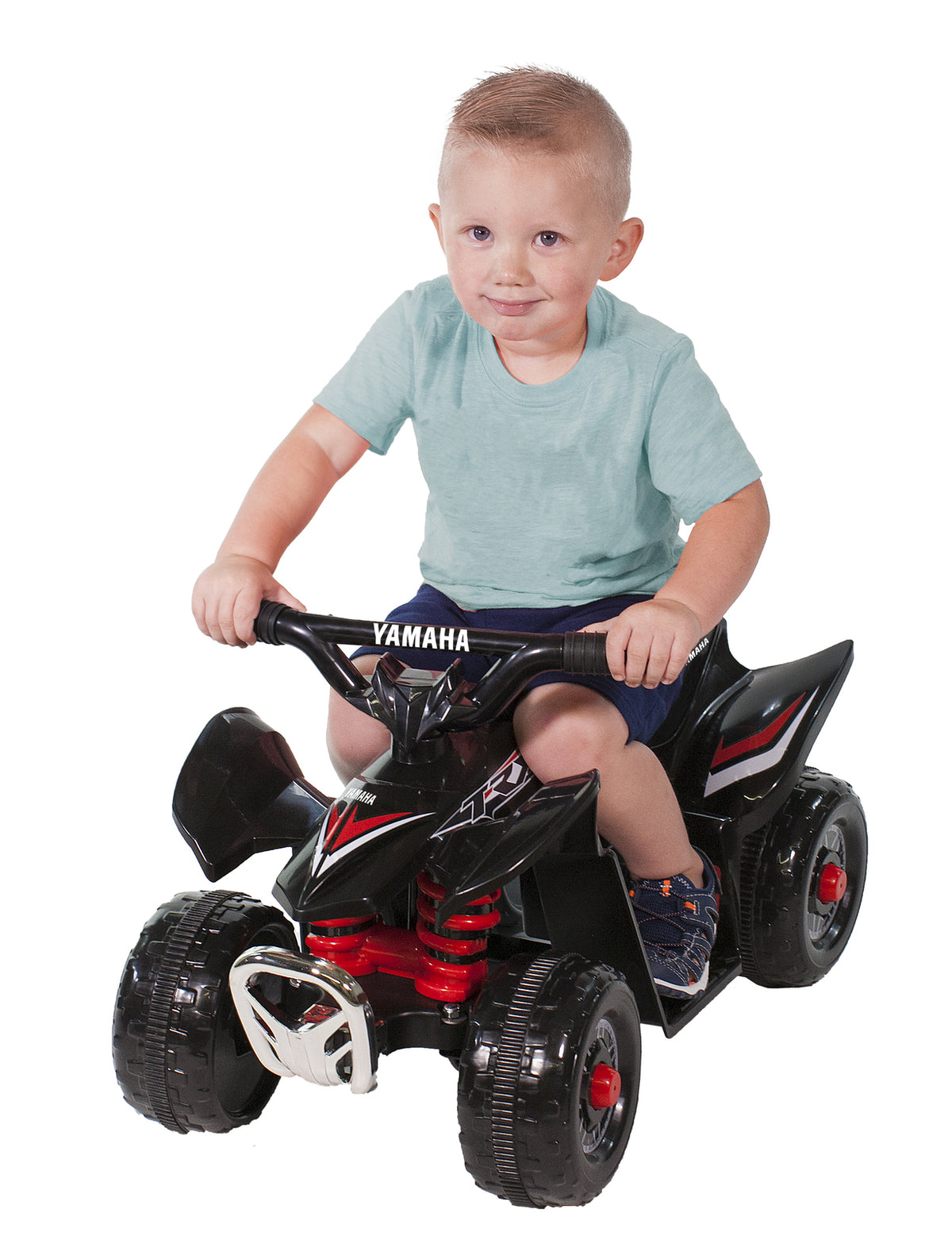 YAMAHA 6 VOLT MINI QUAD RIDE ON BOYS BLACK/RED