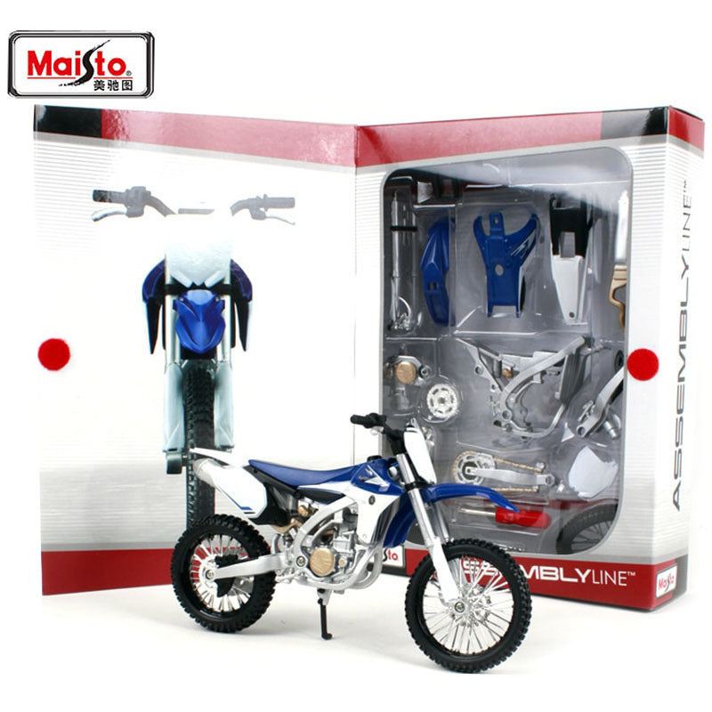 MAISTO MOTORCYCLES 1:12 ASSEMBLY LINE - YAMAHA YZ 450F