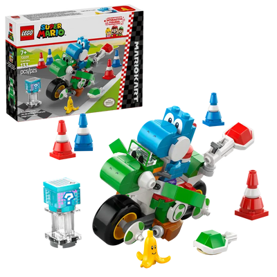 LEGO 72031 SUPER MARIO KART – YOSHI BIKE - Toyworld Frankston