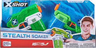 ZURU XSHOT STEALTH SOAKER TWIN PACK - Toyworld Frankston