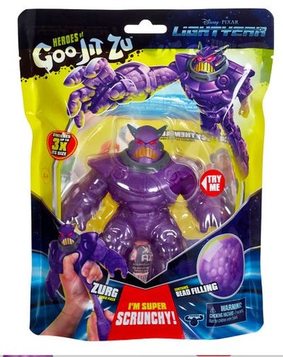 HEROES OF GOO JIT ZU LIGHTYEAR ZURG SUPER STRETCHY FIGURE - Toyworld Frankston