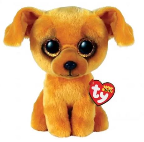 TY BEANIE BOOS - ZUZU THE TAN DOG - Toyworld Frankston