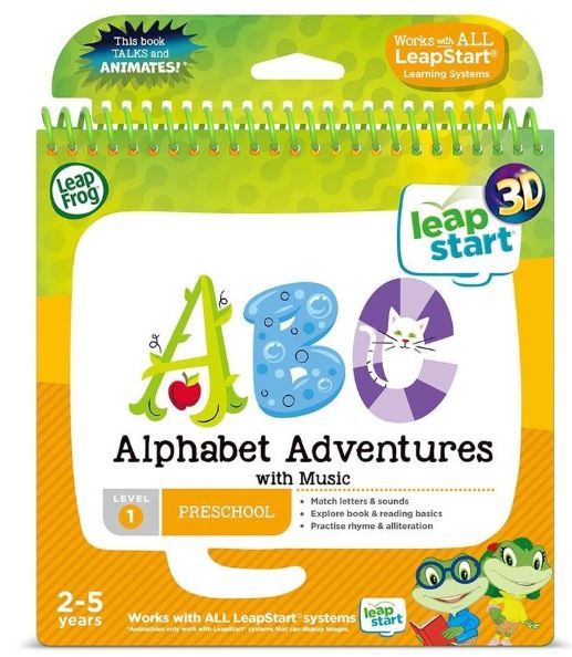 LEAP FROG LEAP START ALPHABET ADVENTURES ACTIVITY BOOK