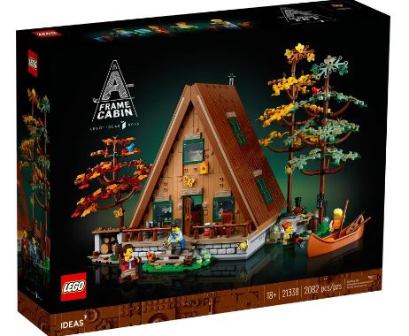 LEGO 21338 A-FRAME CABIN - Toyworld Frankston